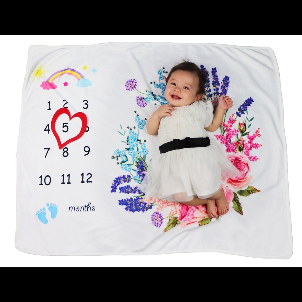 Baby Milestone Blanket